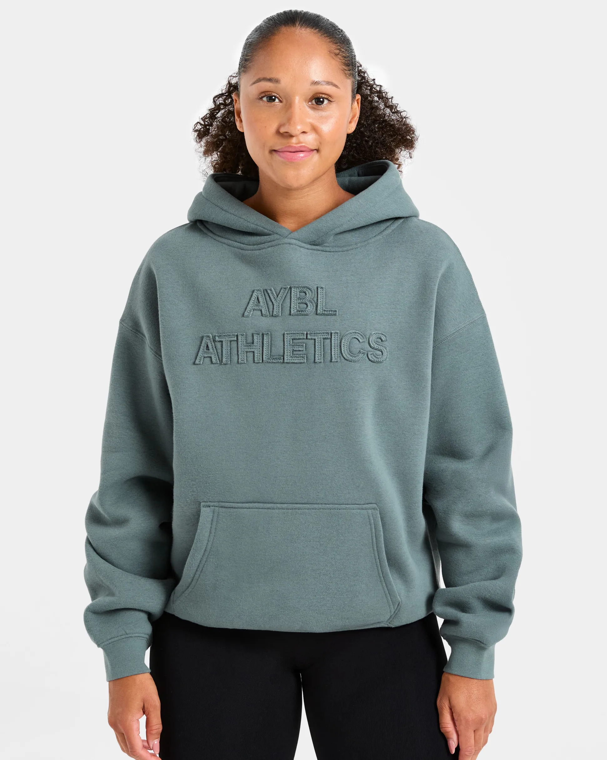 Athletics Applique Oversized Hoodie