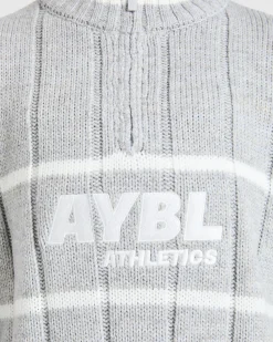 Athletics Oversized Knitted 1/4 Zip