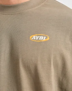 Athletics Script Oversized T Shirt