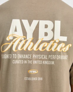 Athletics Script Oversized T Shirt