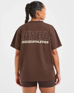 Athletics Track Oversized T Shirt