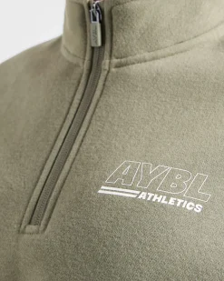 Athletics Track Oversized 1/4 Zip Pullover