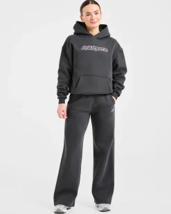 AYBL Sports Outline Oversized Straight Leg Joggers