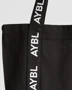 Branded Strap Tote Bag