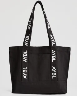 Branded Strap Tote Bag