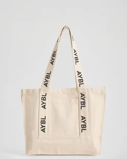 Branded Strap Tote Bag