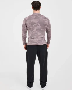 Camo Seamless 1/4 Zip Pullover