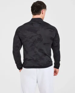 Camo Seamless 1/4 Zip Pullover