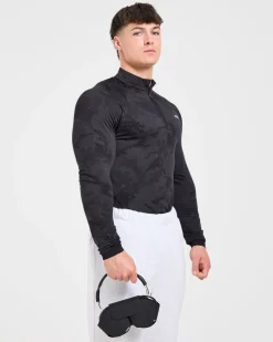Camo Seamless 1/4 Zip Pullover