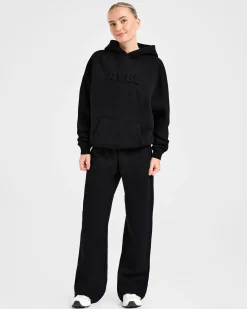 Classic Plush Oversized Straight Leg Joggers
