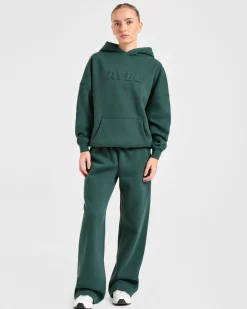 Classic Plush Oversized Straight Leg Joggers