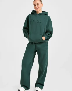Classic Plush Oversized Straight Leg Joggers