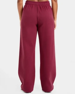 Classic Plush Oversized Straight Leg Joggers