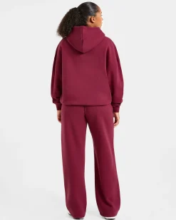 Classic Plush Oversized Straight Leg Joggers