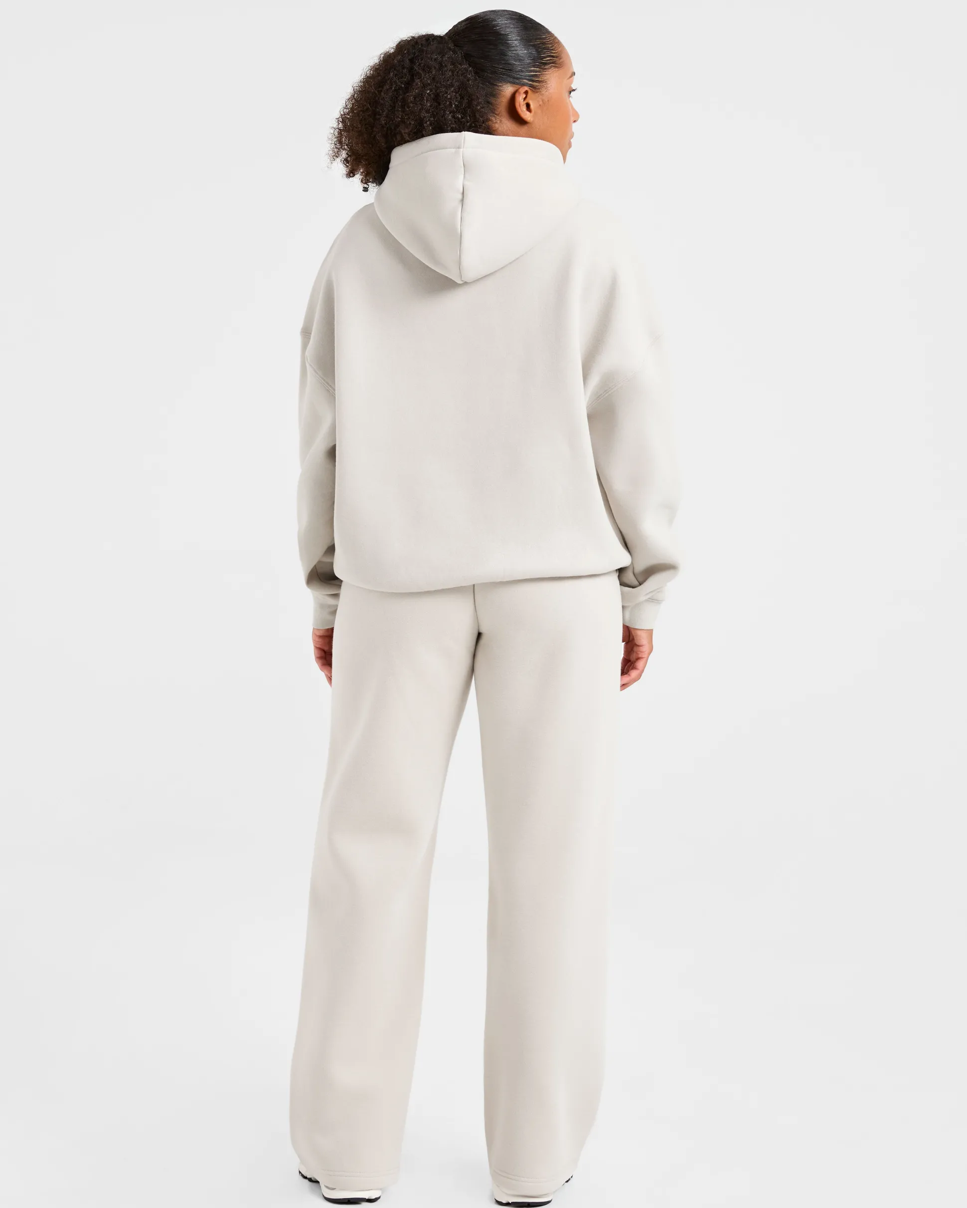 Classic Plush Oversized Straight Leg Joggers