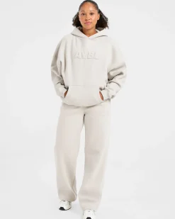 Classic Plush Oversized Straight Leg Joggers