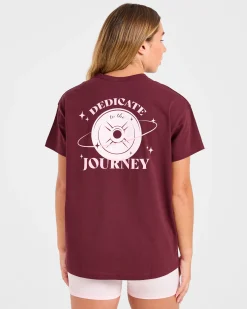 Dedicate To The Journey Oversized T Shirt