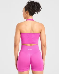 Empower Seamless Halterneck Crop Top