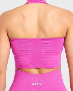 Empower Seamless Halterneck Crop Top