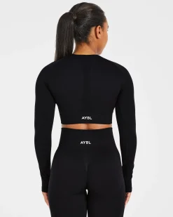Empower Seamless Long Sleeve Crop Top