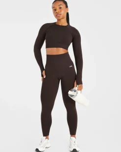 Empower Seamless Long Sleeve Crop Top