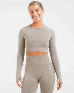 Empower Seamless Long Sleeve Crop Top