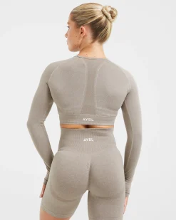 Empower Seamless Long Sleeve Crop Top
