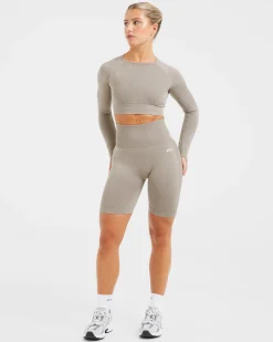 Empower Seamless Long Sleeve Crop Top