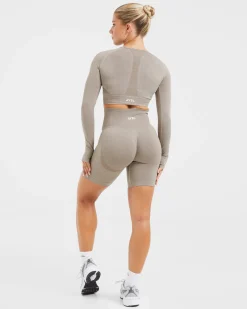 Empower Seamless Long Sleeve Crop Top
