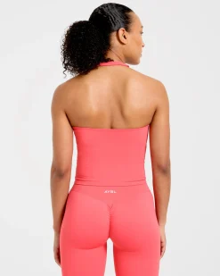 Enhance Seamless Halterneck Top