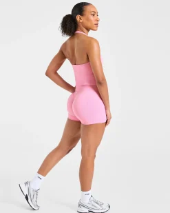 Enhance Seamless Halterneck Top