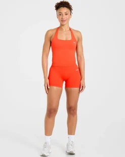 Enhance Seamless Halterneck Top