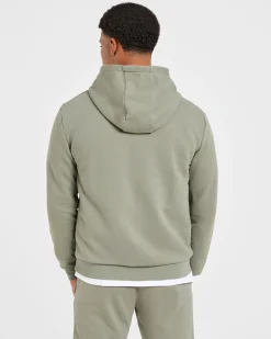 Essential Lightweight Zip Up Hoodie
