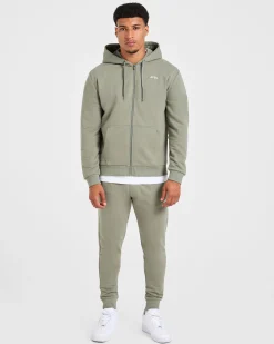 Essential Lightweight Zip Up Hoodie