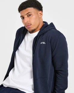 Essential Lightweight Zip Up Hoodie