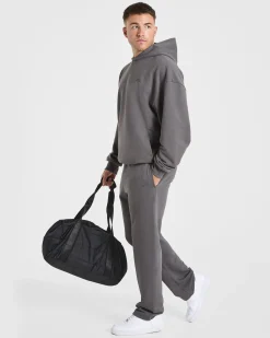 Essential Oversized Graphic Hoodie