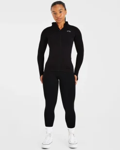 Essential Seamless Zip Jacket