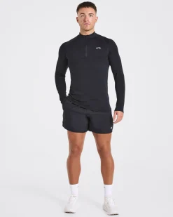 Essential Seamless 1/4 Zip Pullover