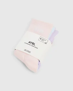 Everyday Crew Socks (3 Pack)