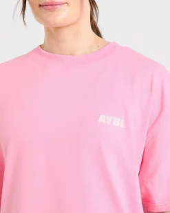 Focused Wavy Oversized T Shirt