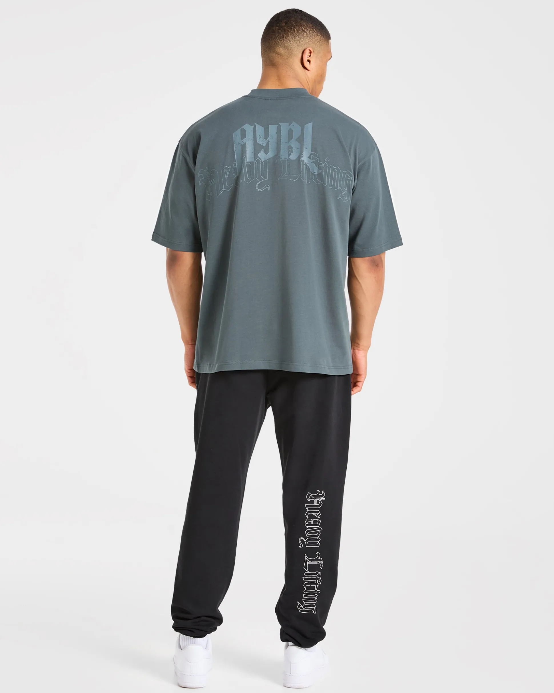 Heavy Lifting Gothic Oversized T Shirt