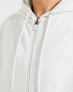 Lifestyle Oversized Zip Up Hoodie