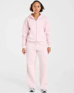 Lifestyle Oversized Zip Up Hoodie