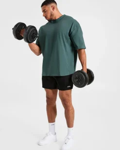 Lift Club Distressed Oversized T Shirt
