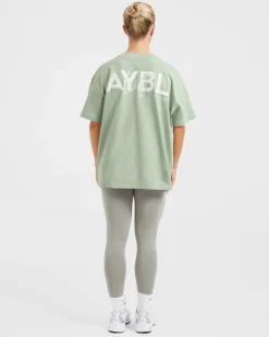 Lift Graphic Oversized T Shirt