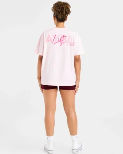 Lift Graphic Oversized T Shirt