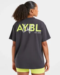 Lift Graphic Oversized T Shirt