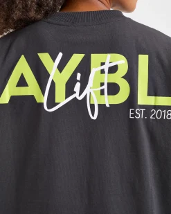 Lift Graphic Oversized T Shirt