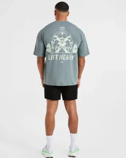 Lift Heavy Oversized T Shirt