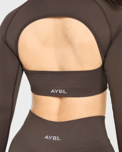Power Seamless Long Sleeve Crop Top